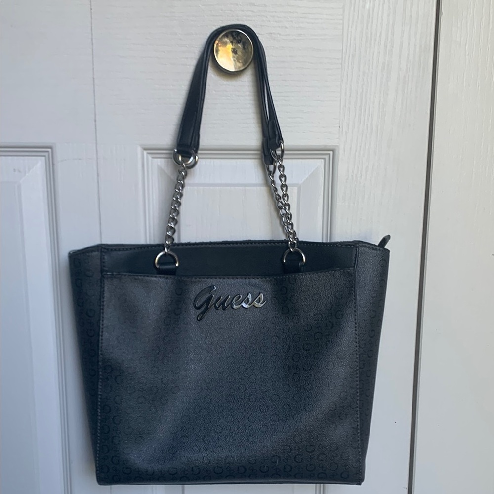 Guess Black Tote Bag